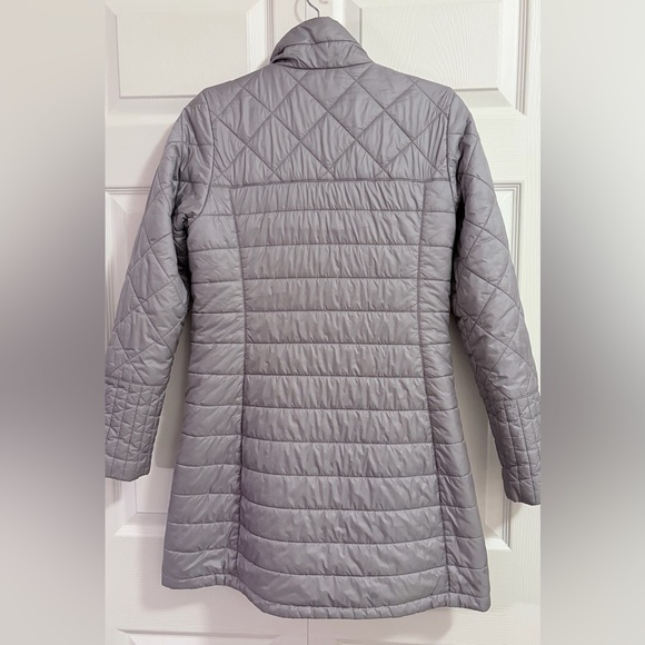 Patagonia Women's Radalie Insulated Parka Jacket Light Silver Gray size Medium - Picture 3 of 14